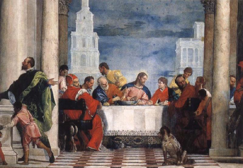 Paolo Veronese the guest meal of the Levi Norge oil painting art